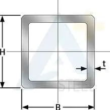 Dimension Carbon Steel Square Tube