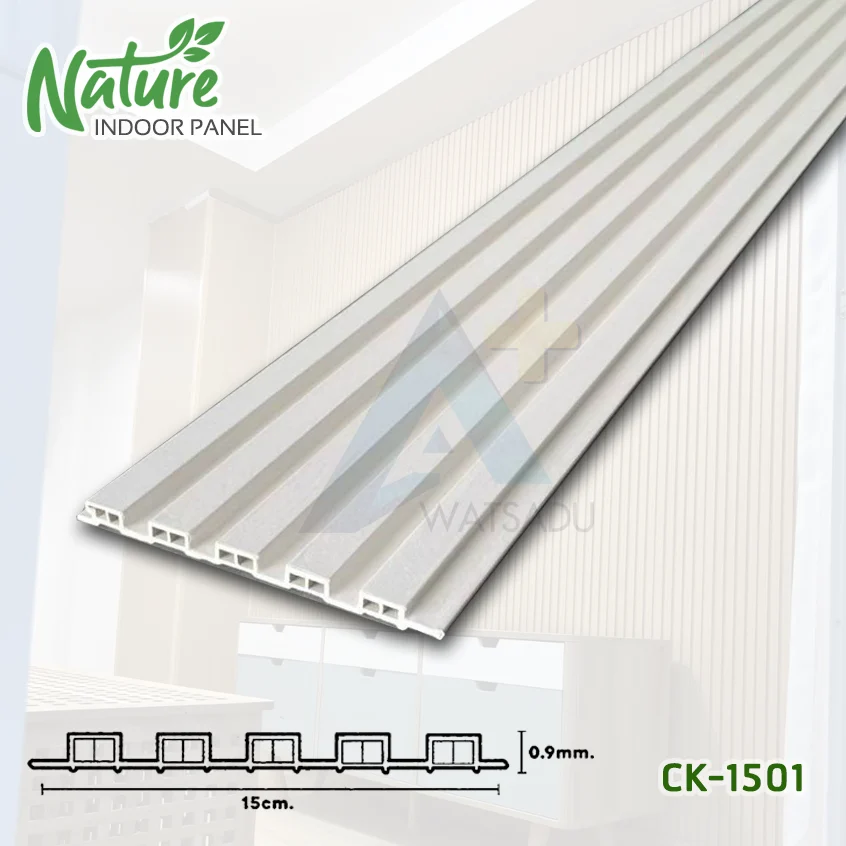 ไม้ฝ้า/ไม้ผนัง PVC ภายใน รุ่น Nature CK-15 ขนาด 9 x 150 x 2900 mm. - Image 16