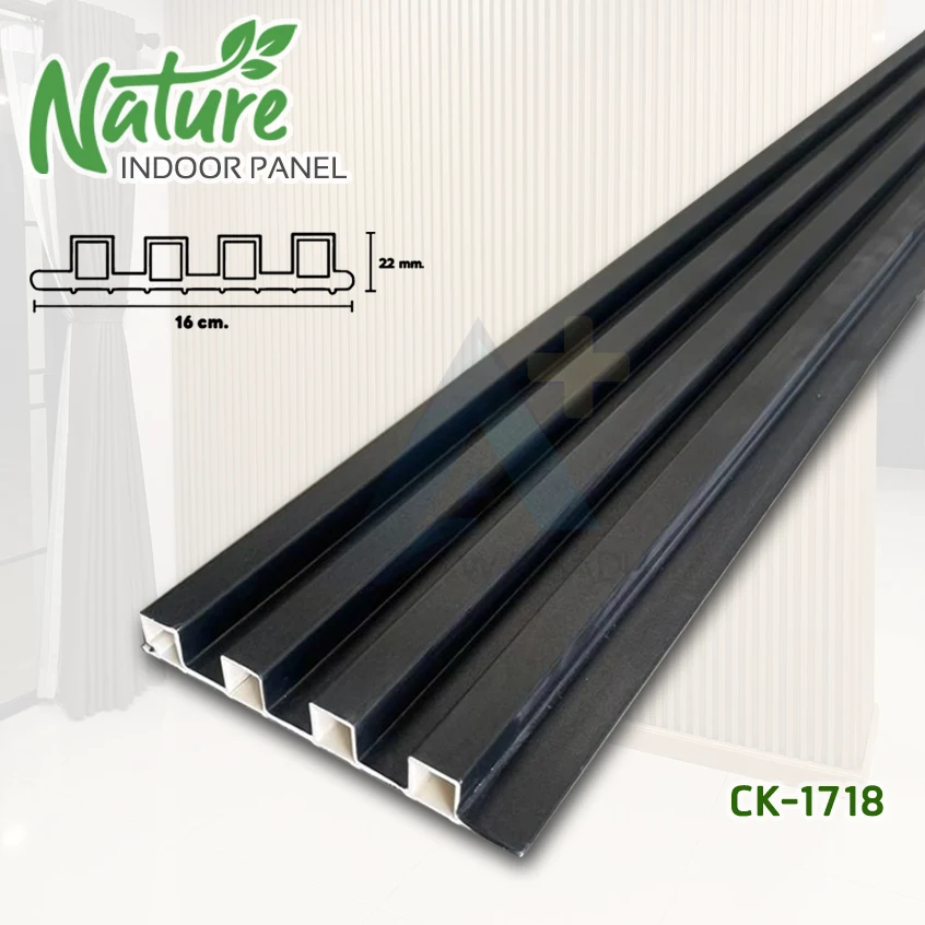 ไม้ฝ้า/ไม้ผนัง PVC ภายใน รุ่น Nature CK-17 ขนาด 2.2 x 160 x 2900 mm. - Image 3
