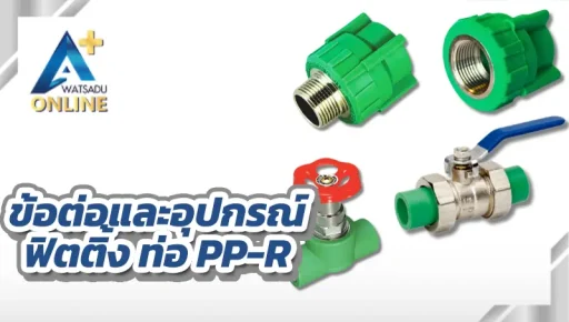 ข้อต่อและอุปกรณ์เสริม PPR